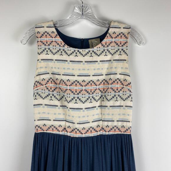 Dolan Left Coast Anthropologie Southwestern Print Dress Women’s Size XS - Picture 5 of 11